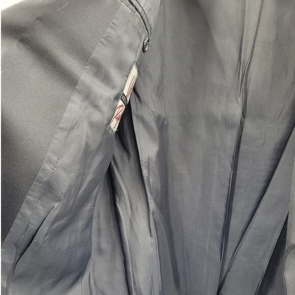 Vito Rufolo Vintage Black Satin Collar and‎ Button Tuxedo Blazer Jacket s44 - Picture 10 of 15
